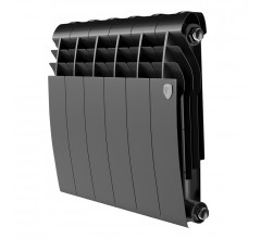 Радиатор Royal Thermo 350 х 6 секций BiLiner Noir Sable биметаллический секционный